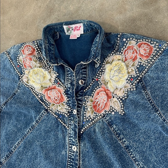 Vintage Western Denim Dress - Picture 4 of 11